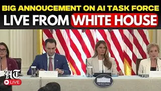 LIVE | First Lady Melania Trump Hosts a Meeting of the White House Task Force on AI Education |Trump