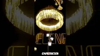 crystal glass modern chandelier