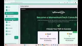 How to Subscribe & Change Your Subscription #momentumtech #ai