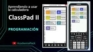 📊ClassPad 2 - Programación 01 | Hello World!🎲