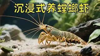 沉浸式养螳螂虾，养一只可怕的螳螂虾，连鱼缸的玻璃都能打碎！【天野侠】