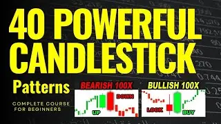 40 Candlestick Patterns Explained | Complete Trading Guide in one video #candlestick 