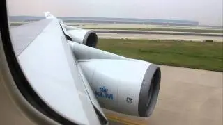 KLM Boeing 747-400 (PH-BFL) Impressive Landing at Shanghai Pudong | KL895