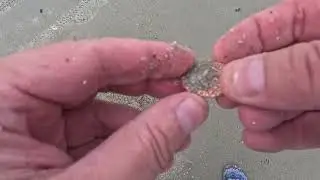 Finding pirate booty while metal detecting a South Carolina Beach