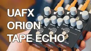 Testing the UAFX Orion Tape Echo Pedal