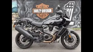 2022 Black Harley Davidson Pan America 1250 Revolution Max