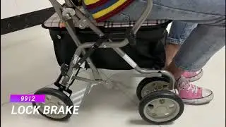 Shopping cart for elderly rollator