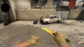 Moto Gloves | Transport (Field-Tested) & Gut Knife | Lore (Field-Tested)