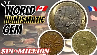 Rare Canadian & French Coins of Chr&eacute;tien & Giscard That Shine Like Jewels| Worth&nbsp;More&nbsp;Than&nbsp;Gold