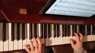Méthode  Rose p. 20. Exercices 1, 2, 3..... les sixtes.  ( métronome 60 bpm ) 