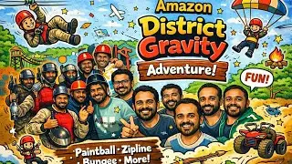 AMAZON Adventures at @districtgravity  #amazon#teamouting#districtgravity#adventurepark#amazonindia 