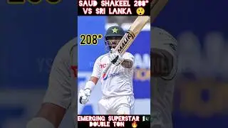 🔥 Saud Shakeel Batting 208* #viralshorts