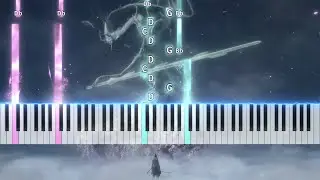 Sekiro Shadows Die Twice - Divine Dragon Synthesia Midi Piano Tutorial & Download