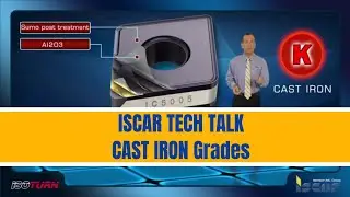 ISCAR TECH TALK CAST IRON Grades