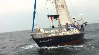 Ragainė II leaving R&oslash;nne to Władysławowo