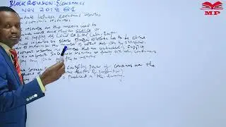 KASNEB_CPA Block Revision_Economics_November 2018