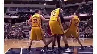 Brotherhood: Tyler Hansbrough attacksTristian Thompson for his brother Ben Hansbrough