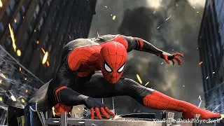 Spider-Man PS4 Pro - Epic Helicopter Chase & Crane Cutscene [4K]
