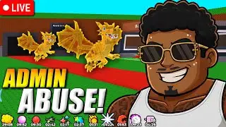 THEUZINRJ CONTRA BRAINROTS AO VIVO | REI DO PVP!