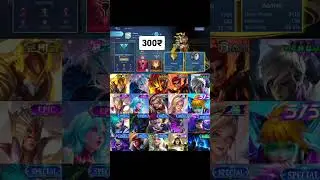 mlbb new account sale only ₹300 #mlbb #account