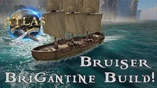 Atlas S1E5 (Sailvation Server) Brusier Brigantine Build!