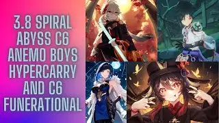 Genshin Impact- C6 Anemo Boys Hypercarry and C6 Hutao Funerational