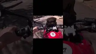 Corte de giro CB 500x S&oacute; o cano #cb500x