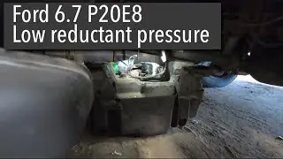 2012 ford f550 6.7 powerstroke P20E8 code