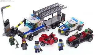 🔄 LEGO City 2017 Auto Transport Heist review 🚓 60143 re upload