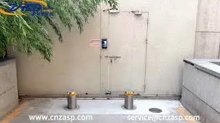 Efficient Security Integration With ZASP Hydraulic Automatic Bollards