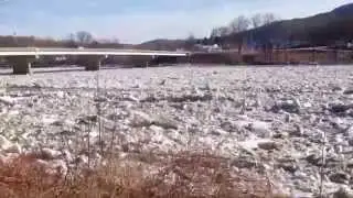 Susquehanna River Ice Jam Release