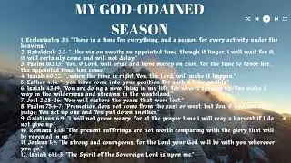 My GOD-Ordained Season