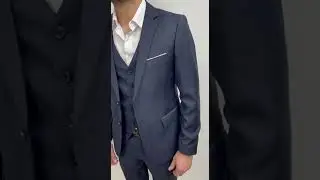 costume homme bleu marine slim 3 pieces Mario Milano