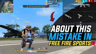 ABOUT THIS MISTAKE IN FREE FIRE SPORTS ❓ 