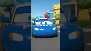 Green Light but STOP! 🚦 Police Car Saves Kevin from Fire Truck | Safety Shorts