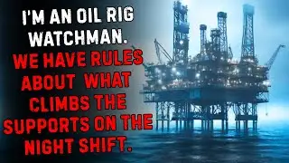 I’m an Oil Rig Watchman. We Have Rules About What Climbs the Supports on the Night Shift