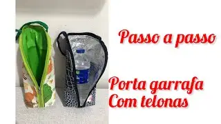 Passo a passo Porta garrafa térmica, com teflon