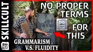 RIFT V.S. QUARTERSAWN, & Anti-Grammarism ✊,  Uppity Nerd W/ Chalkboard