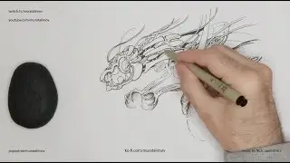 #093 Клип, арт стрим. Жемчуг дракона | Clip, art stream. Dragon Ball | Murat Alimov
