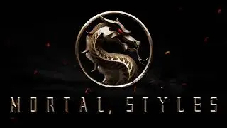Mortal Kombat Movie Text Effect