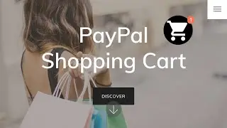 Mobirise PayPal Shopping Cart Extension
