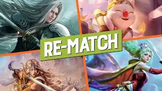RE-MATCH! Sephiroth, Stiltzkin, Terra, Celes | Final Fantasy Commander Gameplay