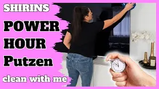 5 Räume EFFIZIENT PUTZEN in einer Stunde |  Morgenroutine im Haushalt | Putzmotivation mit Timer