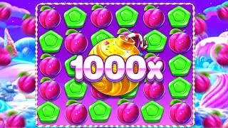 ПОДНИМАЕМ С 15К В Sweet Bonanza 1000 / БУДЕТ ЛИ БОНУСКА СО СПИНОВ!? ЗАНОСЫ НЕДЕЛИ!!!