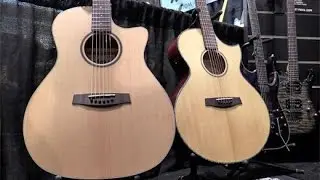 SNAMM '16 - Schecter Studio Acoustic and Stage Acoustic Demos | Jeff Loomis Signature 7-String