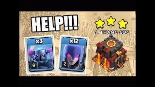 Try PEKKA Witch TH10 3 Star Attacks Clash of Clans