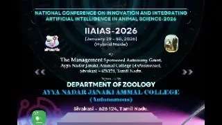 National Conference on Innovation and Integrating Artificial Intelligence in Animal Sciences