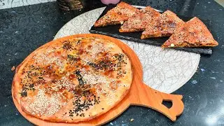 خبزة السلق السريعة 😍 أحسن وصفة للفطور او العشاء جربيها  بنينة وخفيفة بزاف!
