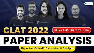 CLAT 2022 Paper Analysis | Expected Cut-Off | Discussion & Analysis
