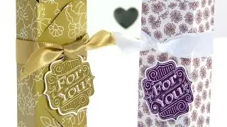 6x6 Envelope Punch Board Box Tutorial